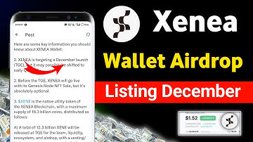 Xenea Wallet Listing Date || Xenea Wallet New Update || Xenea Wallet Quiz Answers Today 