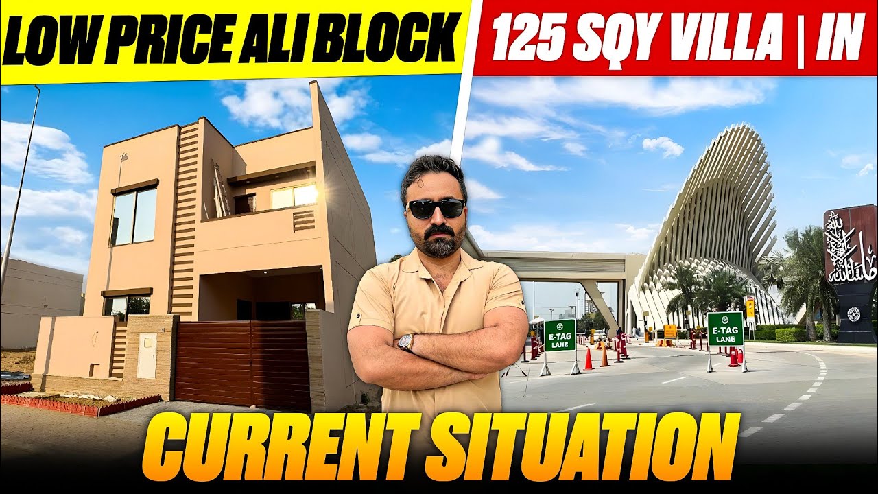 Ali R Block Low Price Luxury 125sq. Yards 4-BEDROOMS DESIGNER-VILLA FOR Sale in Ali ...