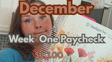 Budgeting $1,100 Payday Zero-based weekly budgeting with a low-middle class income