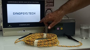 Synopsys Addressable Touch Screen Water leak detection System