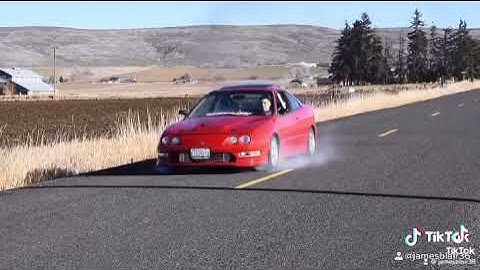 Acura Integra Burnout Stock B18 Engine 300 hp
