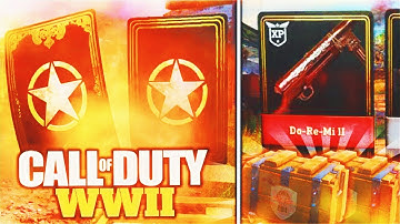 HOW TO GET SUPPLY DROPS FAST! - WORLD WAR 2 "HEROIC" SUPPLY DROP OPENING! (How to Get Supply Drops)