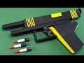 |DIY| How To Make A Paper Bee  Gun That Shoots-New Trigger | By Dr.Origami