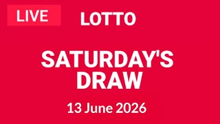 The National Lottery Lotto Draw Live results from Saturday 13 June 2026 | tonight's lotto