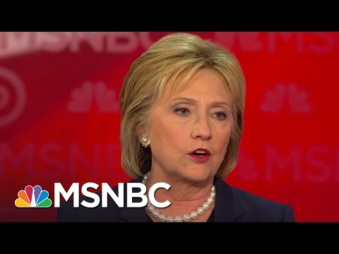 Hillary Clinton: We Have To Send Putin A Clear Message | Democratic Debate | MSNBC