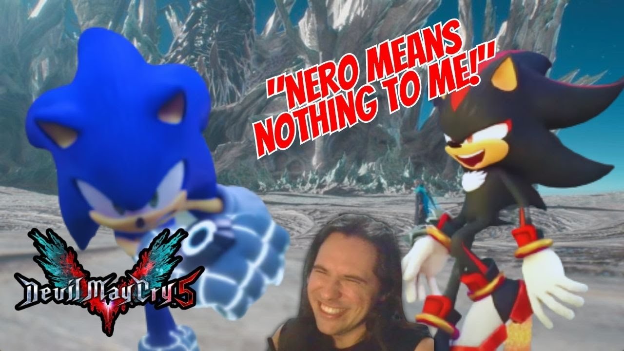 Devil May Cry 5 Mods: Sonic The Hedgehog vs Shadow The Hedgehog 