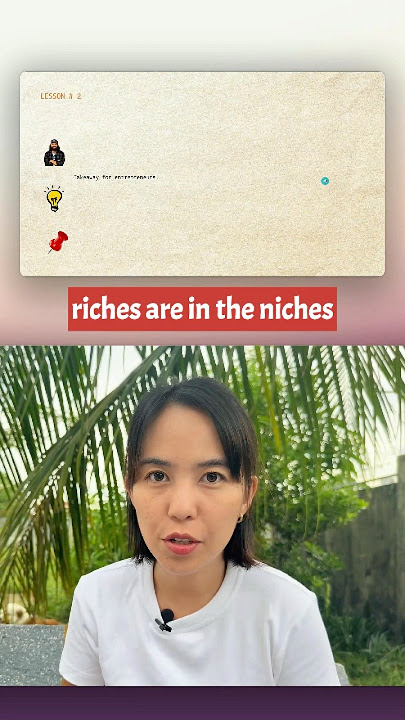 Riches are in the niches