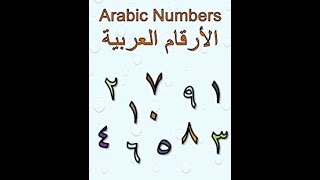 Arabic numbers for beginners