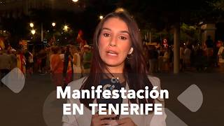 Unas 3.000 personas se han manifestado en Santa Cruz de Tenerife para apoyar a Ceuta