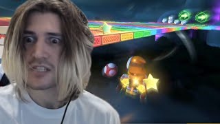 xQc HATES Loosing in Mario Kart