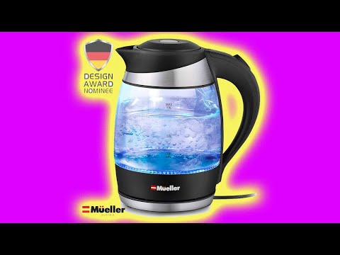 Mueller Premium 1500W Electric Kettle with SpeedBoil Tech, 1.8