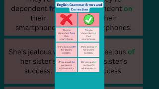 English Grammar Errors and Correction mistakes