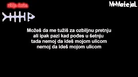 Riblja Čorba   Nemoj da ideš mojom ulicom Tekst HD