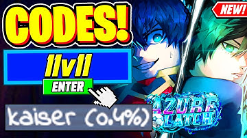 ⚠️New⚠️ ALL WORKING 11v11 UPDATE CODES For Azure Latch 2025 - Roblox Azure Latch Codes