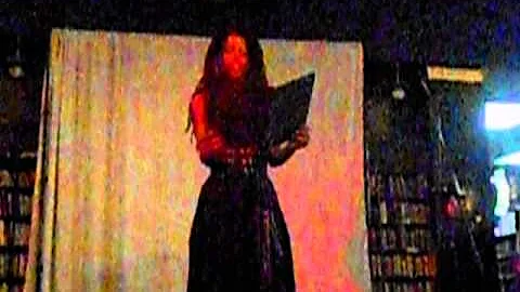 Lisa Teasley reading at The Last Bookstore in LA. ...