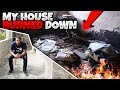 MY HOUSE BURNED DOWN! Brother and Sister INSIDE WHEN HOUSE CAUGHT FIRE!