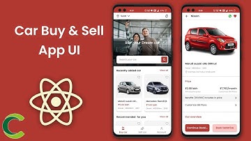 Online Car Buy and Sell App UI in React Native | Multi Language | CarMax
