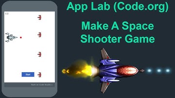 App Lab (Code.org) 🚀 Space Shooter Game 🚀 Tutorial
