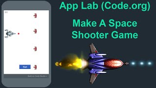 App Lab (Code.org) 🚀 Space Shooter Game 🚀 Tutorial screenshot 1