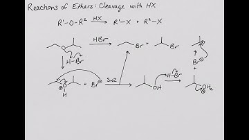 CHEM 222: Reactions of Ethers: Cleavage with HX