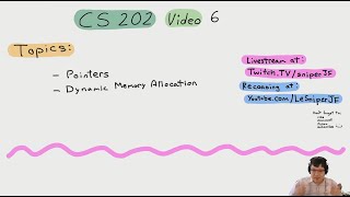 CS 202 Computer Science II: Fall 2020 Video 6 Livestream