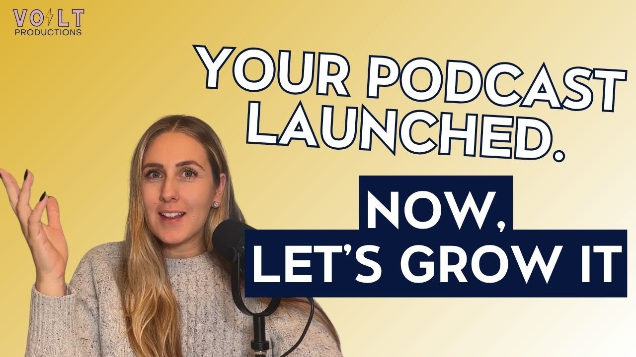 Launch Is Step One. Growth Is Everything. Here’s How to Scale Your Podcast in 2026.