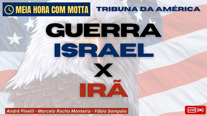 GUERRA ISRAEL X IRÃ - O Dia D de Trump