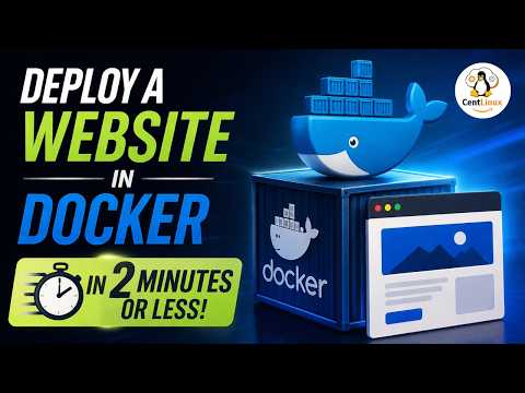 Deploy a Website in Docker in 2 Minutes or Less!