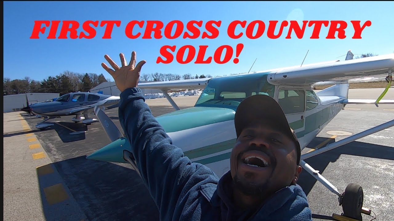 Student Pilot First Cross Country Solo! #studentpilot - YouTube