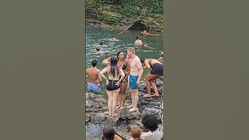 Dive and explore beautiful waterfalls with Lana 🔥 #travel #waterfall
