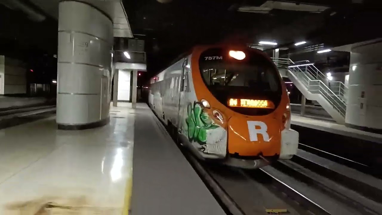 Treneando entre hospitalet y barcelona sants