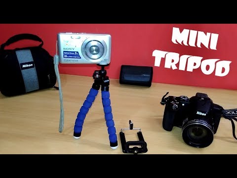 Adjustable Flexible Mini Portable Tripod Stand with Universal Smartphone Clip Holder (Red) Adjustable Flexible Mini Portable Tripod Stand with Universal Smartphone Clip Holder (Red)