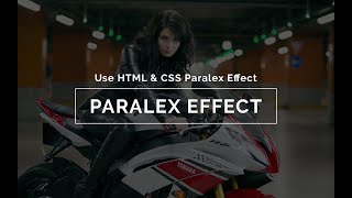 Pure CSS Parallax Effect