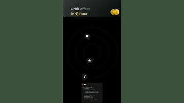 Orbit effect for your flutter app