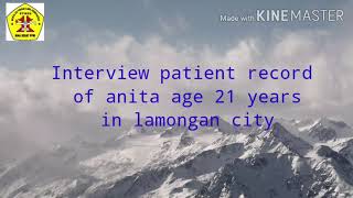 Interview 0atient record