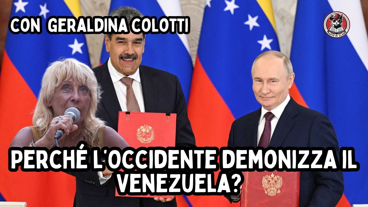 Perché l’Occidente demonizza il Venezuela? Con Geraldina Colotti - YouTube