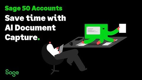 Sage 50 Accounts (UK):  Save time with AI Document Capture