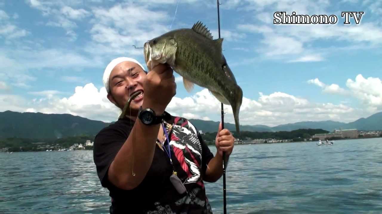 2012/09/02 雄琴沖大船団攻略!! Bass fishing in Lake Biwa Japan YouTube
