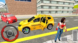 Taxi Driver Simulator: Driving a Small Suv Carrying Passengers - Android gameplay screenshot 2