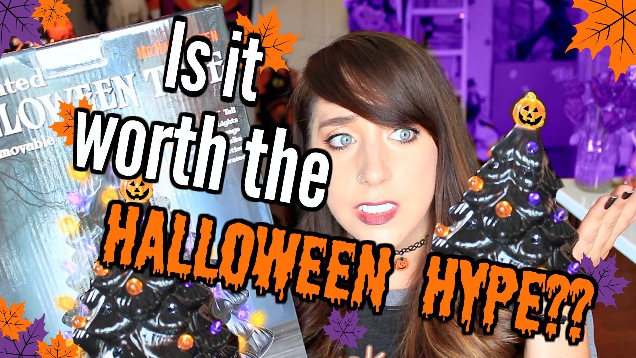 IS IT REALLY WORTH THE HALLOWEEN HYPE?? HALLOWEEN CERAMIC TREE