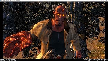 RPCS3 PS3 Emulator - Hellboy: The Science of Evil Ingame! OGL LLVM (b6f8efac)