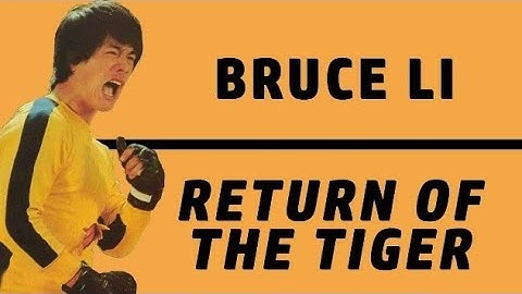  English_Kung_Fu Movies| Bruce Lee in 🎬 "The return of the Tiger" 🎬