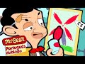 Mr Bean, o artista | Mr Bean Desenho Animado em Português | Mr Bean Portugal