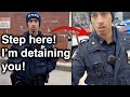 Cop Unlawfully Detains Guy and Gets Schooled on Constitutional Law! Guy Legally Refuses to ID
