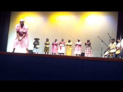 Garifuna Choir Chumba Dance at Variety Show at the Bliss