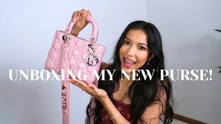 Designer Purse Unboxing! | Bougie on a Budget Edition! | (Lady Dior ABC Bag) ft. Tidelocker