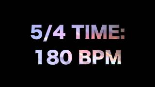 5/4 Time: 180 BPM