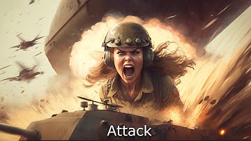 System of a Down - Attack but with AI-generated images for each lyric