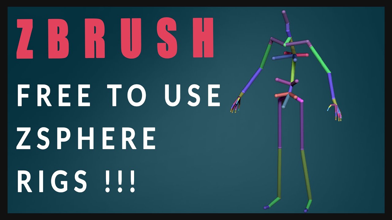 ZBrush Quick Tips ZSPHERE RIGS YouTube