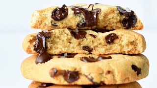 Almond flour chocolate chips cookies paleo + vegan gluten free